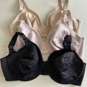 Vanity Fair Women's Beauty Back Full Figure Minimizer Underwire Bra Size 38DDD